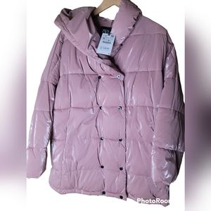 ZARA🔥🤩❤️ HOODED PUFFER COAT😎💄💅🛼🛼🎬 #Bubble Gum Pink Iconic PUFFER 💗 💖